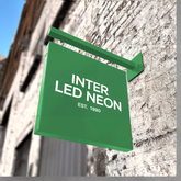 The Picadilly' - Outdoor Hanging Swing Sign (Any Colour) Regular